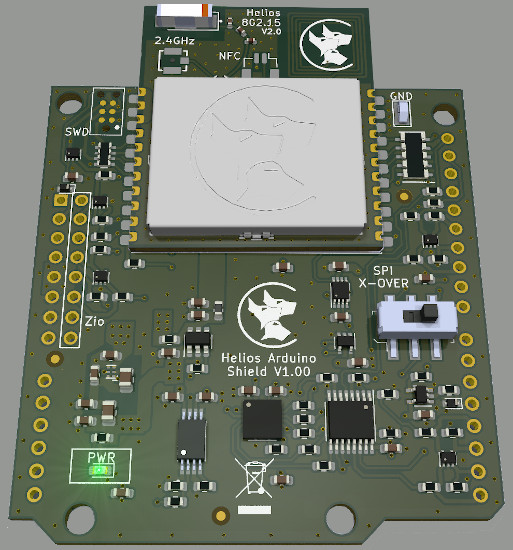 Helios Arduino shield